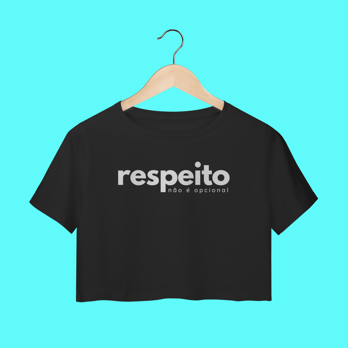 Nome do produto: cropped RESPEITO