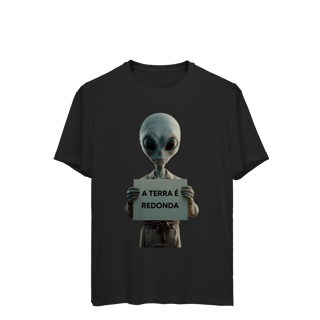 Nome do produto camiseta sport dry UV - A TERRA É REDONDA