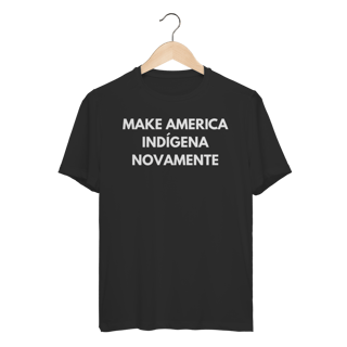 Nome do produto sport DRY UV - MAKE AMERICA INDÍGENA NOVAMENTE manga curta