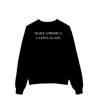 Nome do produto moletom MAKE AMERICA LATINA AGAIN