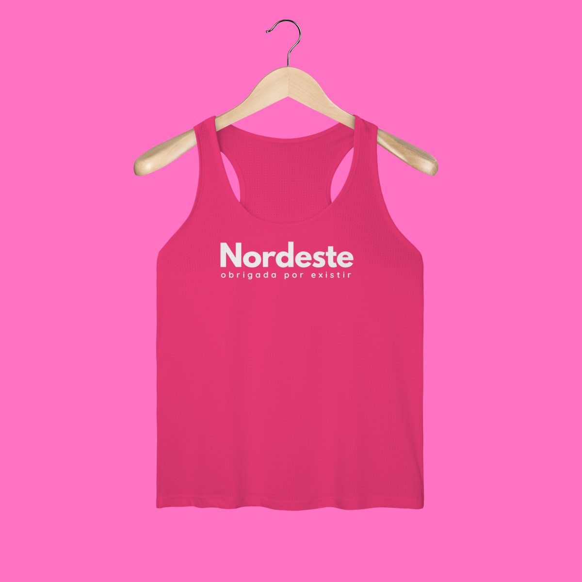 Nome do produto: regata feminina NORDESTE obrigadA por existir (sport dry UV)