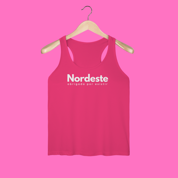 regata feminina NORDESTE obrigadA por existir (sport dry UV)