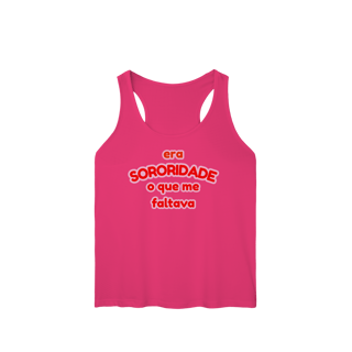 Nome do produto regata feminina: era SORORIDADE que me faltava (Sport Dry UV)
