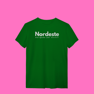 Nome do produto camiseta NORDESTE obrigadA por existir