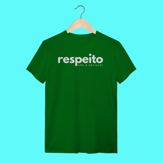 Nome do produto camiseta RESPEITO