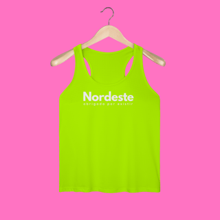 Nome do produto regata feminina NORDESTE obrigadA por existir (sport dry UV)