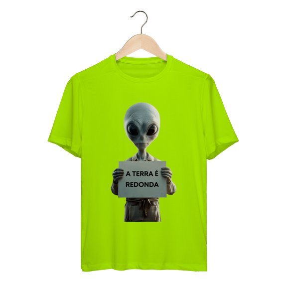 camiseta sport dry UV - A TERRA É REDONDA
