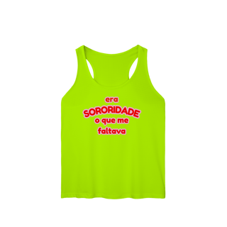Nome do produto regata feminina: era SORORIDADE que me faltava (Sport Dry UV)