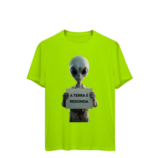 Nome do produto camiseta sport dry UV - A TERRA É REDONDA