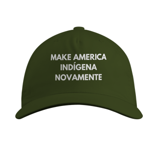 Nome do produto boné prime MAKE AMERICA INDÍGENA NOVAMENTE