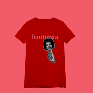 Nome do produto baby look FEMINISTA