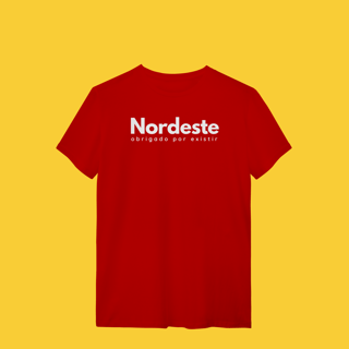 Nome do produto camiseta NORDESTE obrigadO por existir
