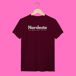 Nome do produto camiseta NORDESTE obrigadA por existir
