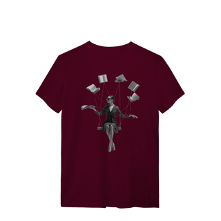 Nome do produto camiseta LIVROS