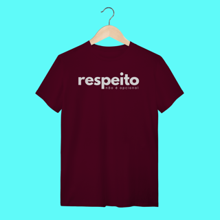 Nome do produto camiseta RESPEITO