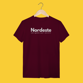 Nome do produto camiseta NORDESTE obrigadO por existir