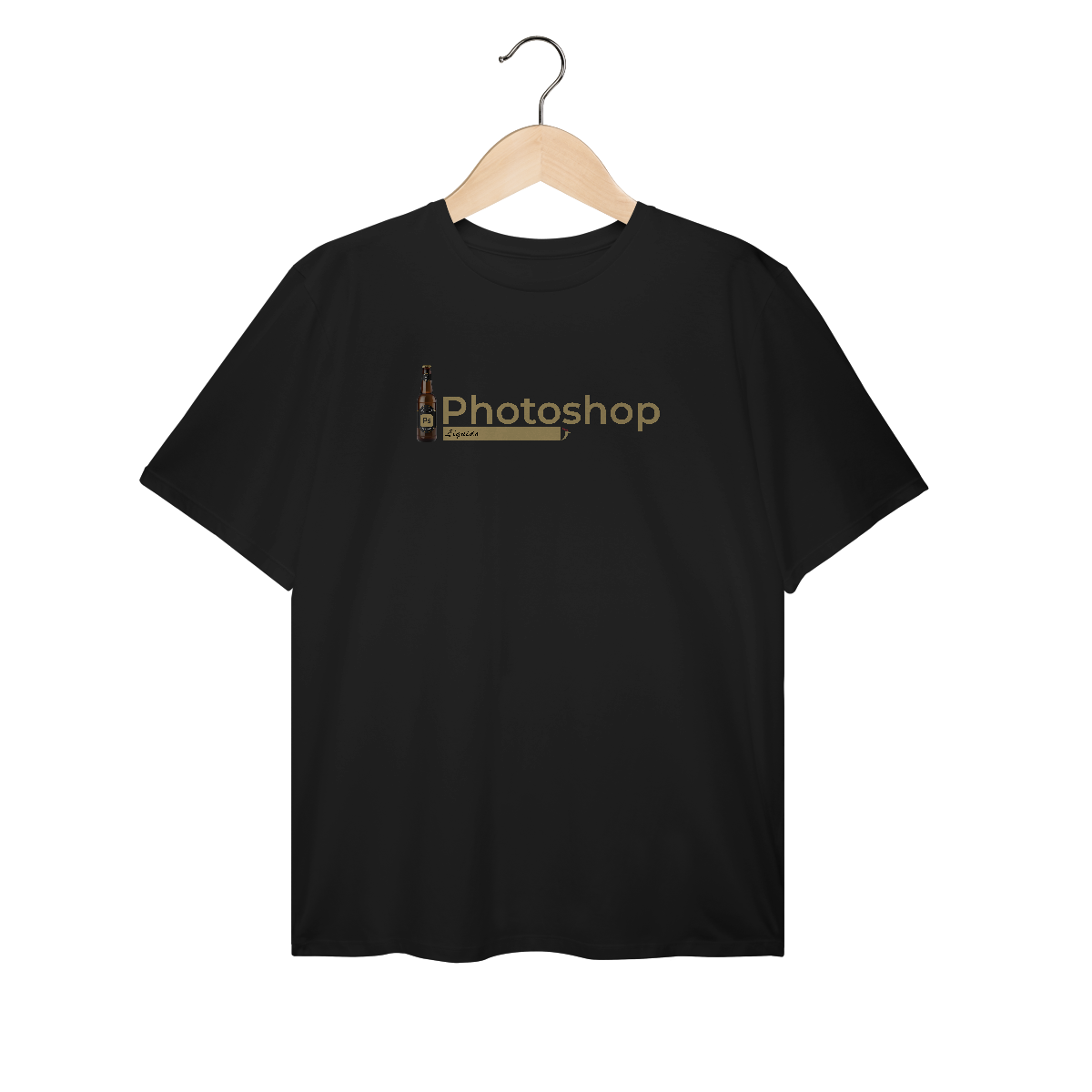Nome do produto: Camiseta Plus Size Photoshop Líquido