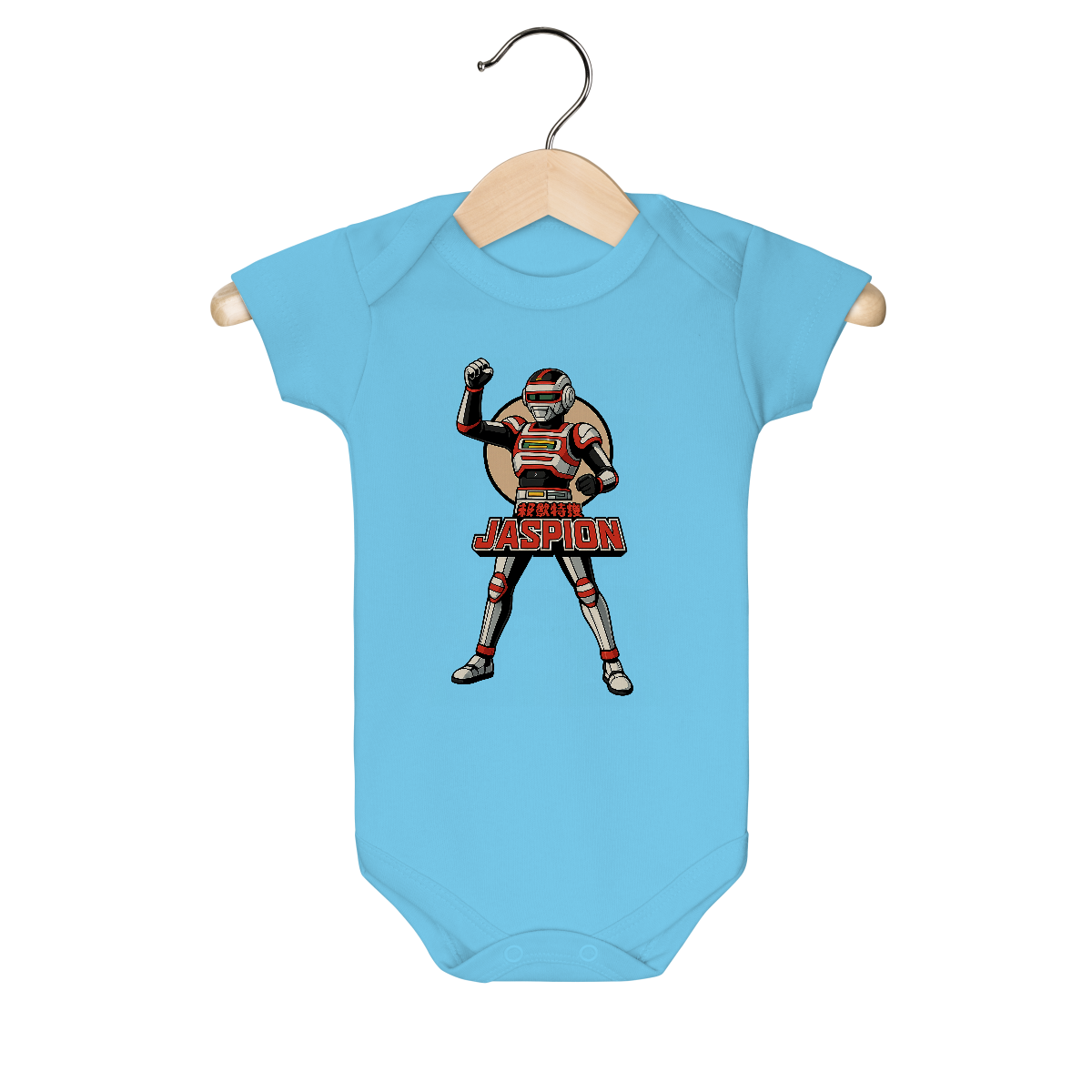 Nome do produto: Body Bebê Jaspion - Modelo 1