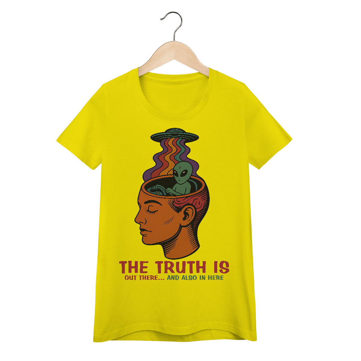 Nome do produto: Baby Look Ufologia Modelo 3 - The Truth is out there