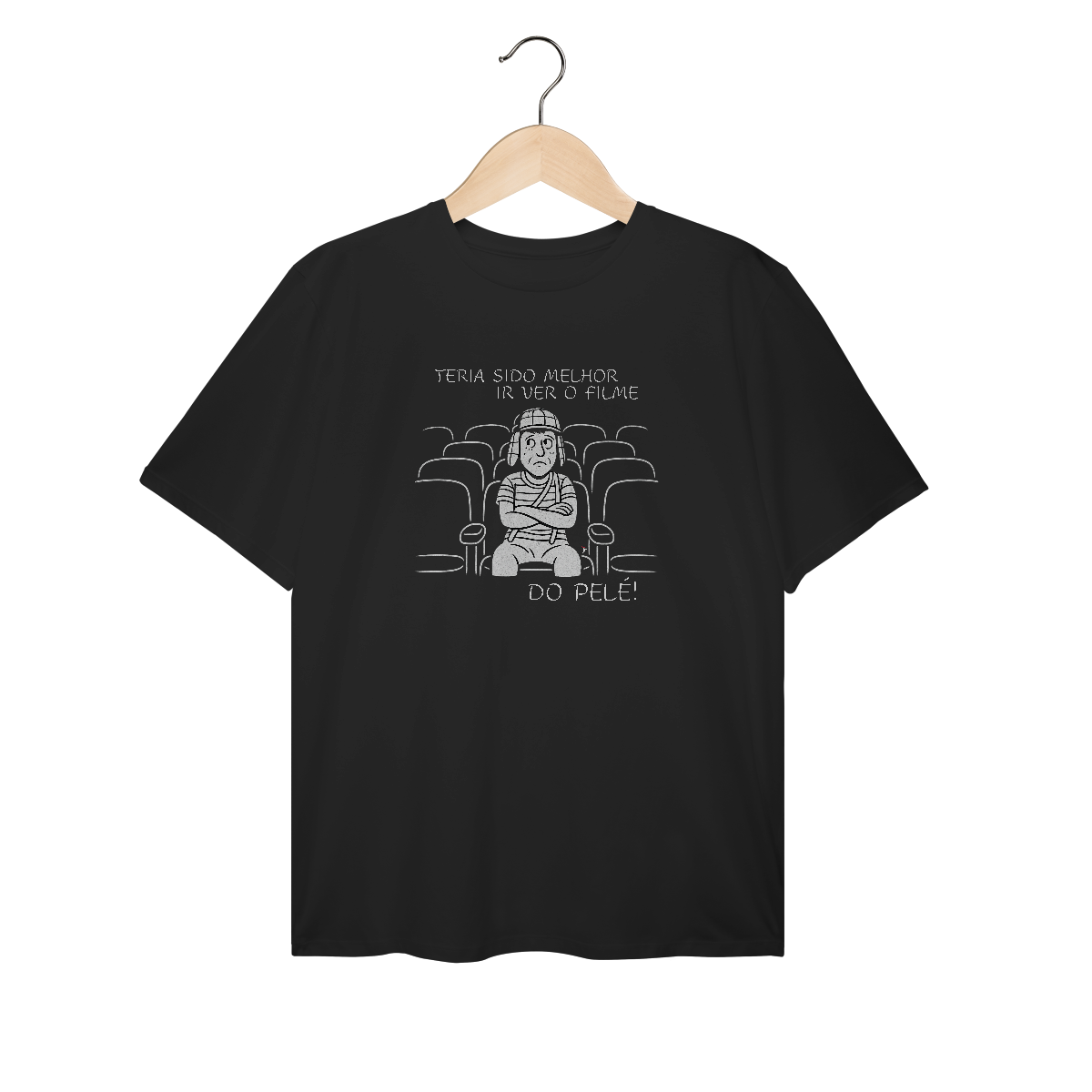 Nome do produto: Camiseta Plus Size Chaves Modelo 2 - Filme do Pelé