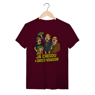 Nome do produto Camiseta Chaves Modelo 1 - Já Chegou o Disco Voador