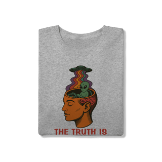 Nome do produto Camiseta Ufologia Modelo 3 - The Truth is out there