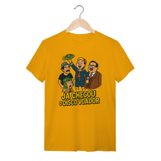 Nome do produto Camiseta Chaves Modelo 1 - Já Chegou o Disco Voador