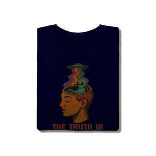 Nome do produto Camiseta Ufologia Modelo 3 - The Truth is out there