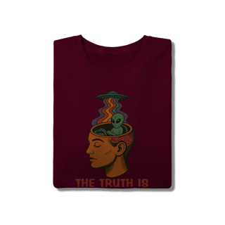 Nome do produto Camiseta Ufologia Modelo 3 - The Truth is out there