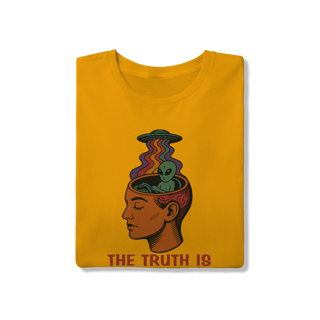 Nome do produto Camiseta Ufologia Modelo 3 - The Truth is out there