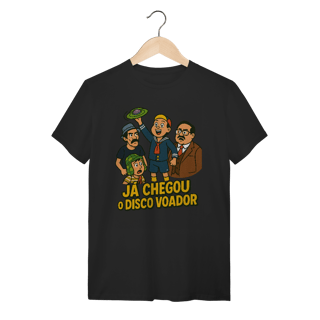 Nome do produto Camiseta Chaves Modelo 1 - Já Chegou o Disco Voador