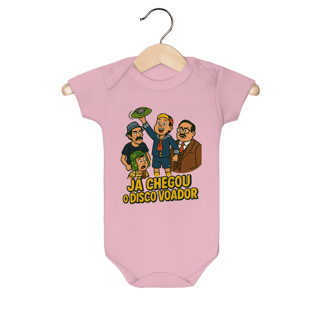 Nome do produto Body Bebê Chaves Modelo 1 - Já Chegou o Disco Voador