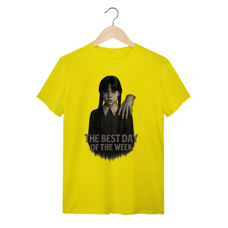 Nome do produto Camiseta Wandinha Modelo 1 - The Best Day of the Week