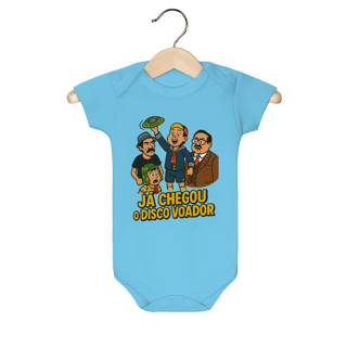 Nome do produto Body Bebê Chaves Modelo 1 - Já Chegou o Disco Voador