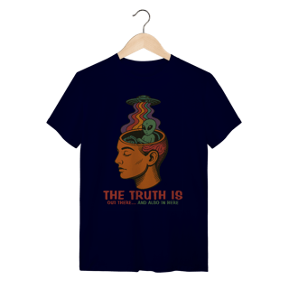 Nome do produto Camiseta Ufologia Modelo 3 - The Truth is out there