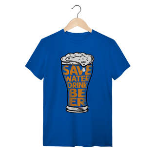 Nome do produto Camiseta Cerveja Modelo 4 - Save Water Drink Beer