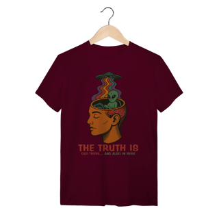 Nome do produto Camiseta Ufologia Modelo 3 - The Truth is out there