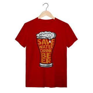 Nome do produto Camiseta Cerveja Modelo 4 - Save Water Drink Beer