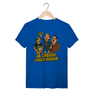 Nome do produto Camiseta Chaves Modelo 1 - Já Chegou o Disco Voador