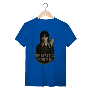 Nome do produto Camiseta Wandinha Modelo 1 - The Best Day of the Week