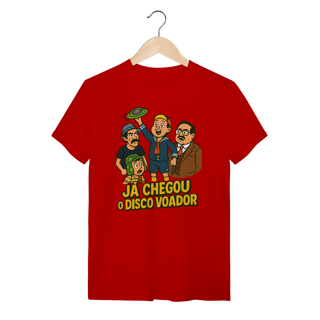Nome do produto Camiseta Chaves Modelo 1 - Já Chegou o Disco Voador