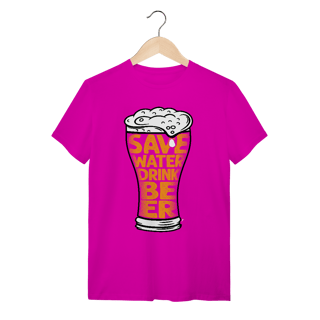 Nome do produto Camiseta Cerveja Modelo 4 - Save Water Drink Beer