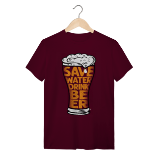 Nome do produto Camiseta Cerveja Modelo 4 - Save Water Drink Beer