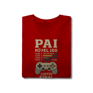 Nome do produto Camiseta Dia dos Pais Modelo 1 - Chefão Final