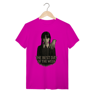 Nome do produto Camiseta Wandinha Modelo 1 - The Best Day of the Week