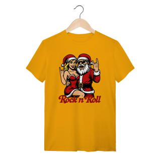 Nome do produto Camiseta Natal Modelo 1 - Rock and Roll
