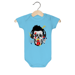 Nome do produto Body Bebê Caveira - Modelo 3