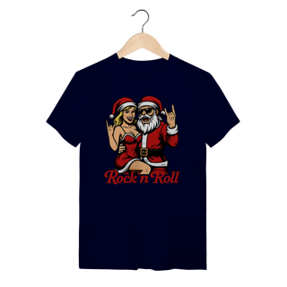 Nome do produto Camiseta Natal Modelo 1 - Rock and Roll
