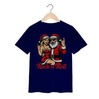 Nome do produto Camiseta Infantil Natal Modelo 1 - Rock and Roll