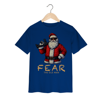 Nome do produto Camiseta Infantil Natal Modelo 3 - Fear The Old Man